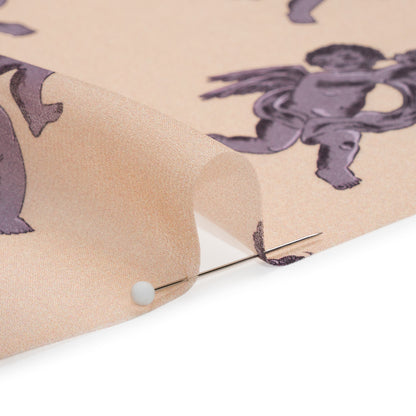 Mood Exclusive Mauve Glistening Babes Viscose Chiffon Folded