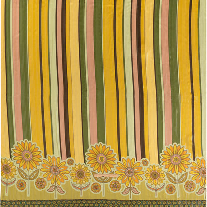 Mood Exclusive Matilda's Garden Metallic Striped Viscose Dobby Panel Drape