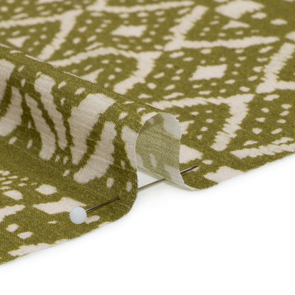 Mood Exclusive Green Sumatra Summit Crinkled Gauzy Viscose Crepe Folded