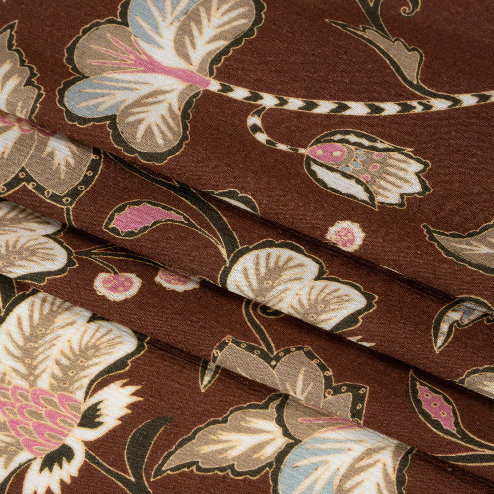 Mood Exclusive Cranbury County Crinkled Gauzy Viscose Crepe Full