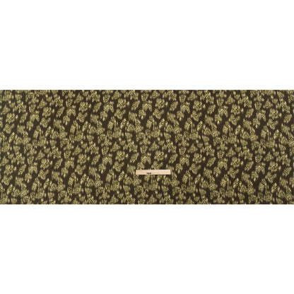 Mood Exclusive Olive Fragrant Feelings Crinkled Gauzy Viscose Crepe Drape