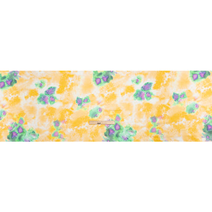 Mood Exclusive Yellow Mindful Mapping Striped Viscose Dobby Drape