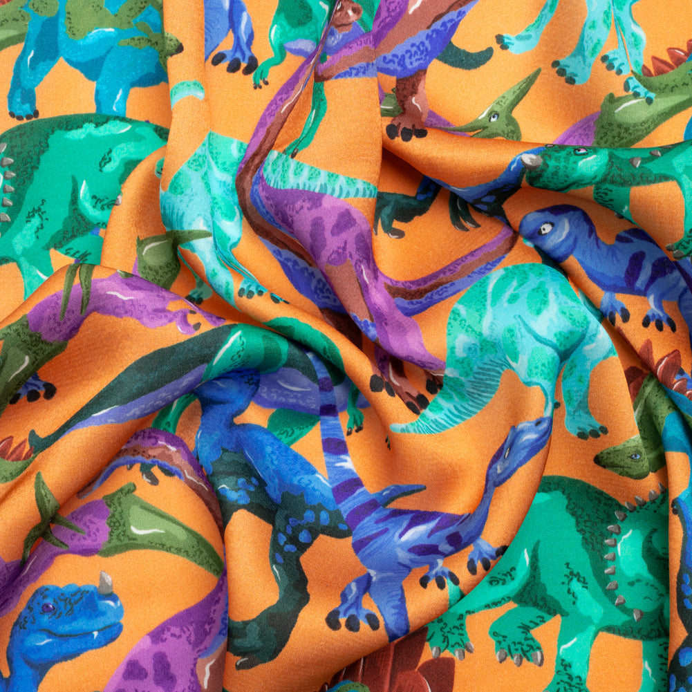 Mood Exclusive Jurassic Jubilee Striped Viscose Dobby