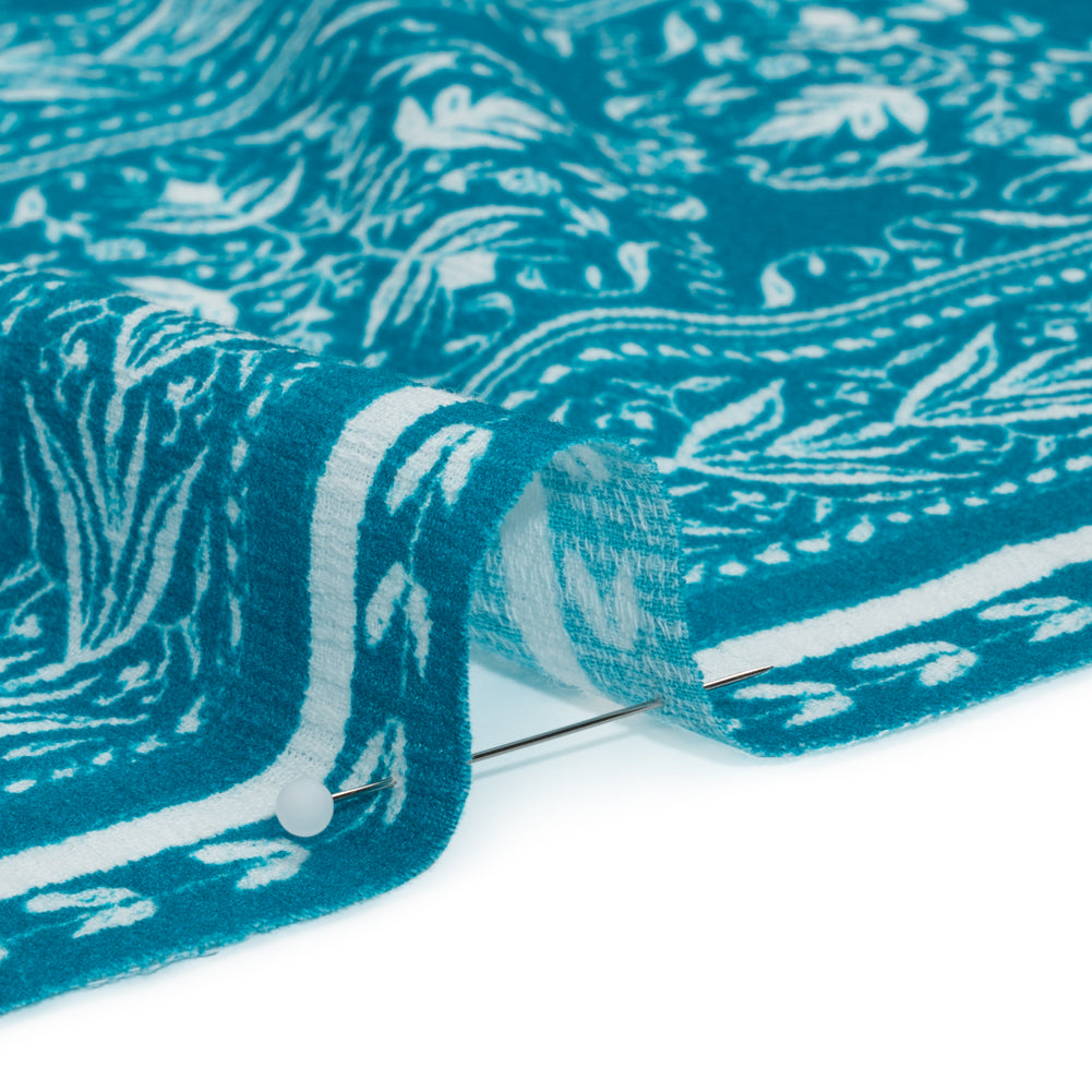 Mood Exclusive Wishing Well Slubbed Gauzy Cotton Woven Panel Detail