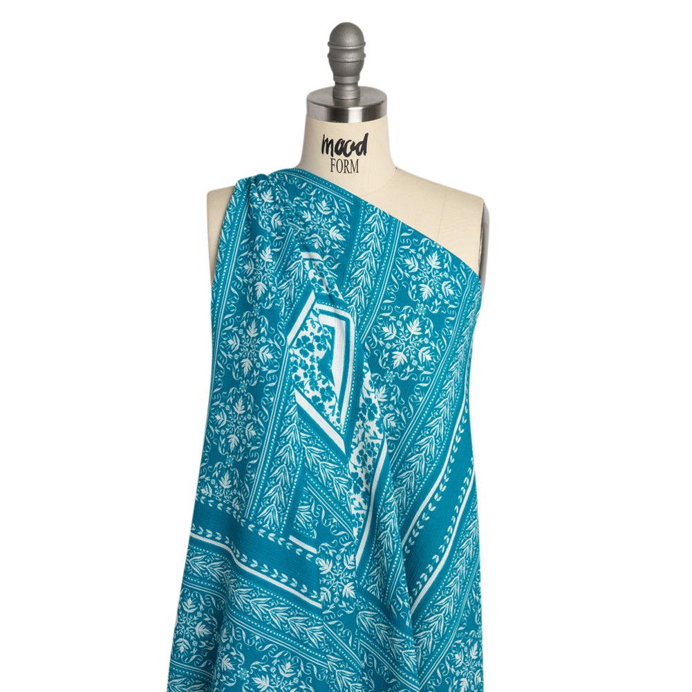Mood Exclusive Wishing Well Slubbed Gauzy Cotton Woven Panel Drape