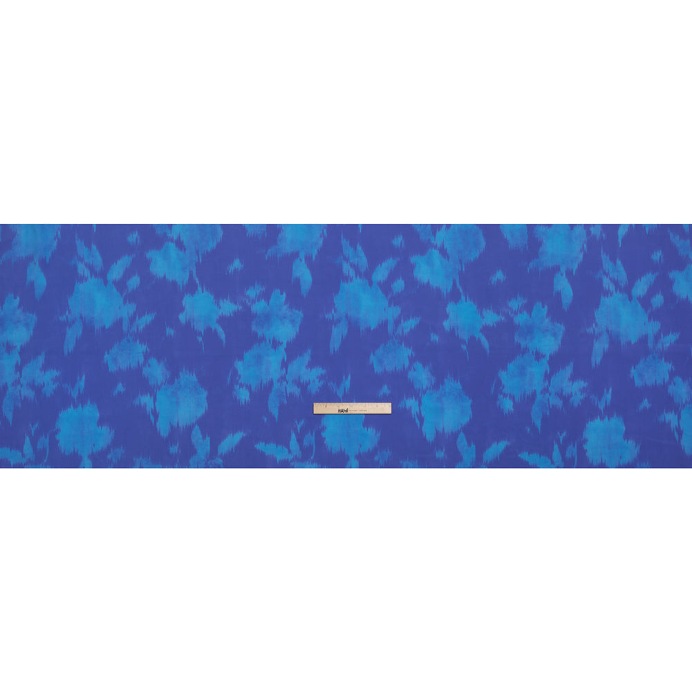 Mood Exclusive Pale Blue Dot Sustainable Viscose and Polyester Poplin Folded