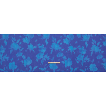 Mood Exclusive Pale Blue Dot Sustainable Viscose and Polyester Poplin Folded