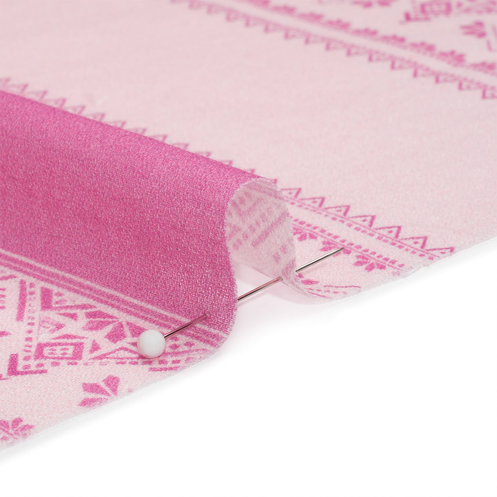 Mood Exclusive Pink Feel the Vibe Cotton Crepe Detail