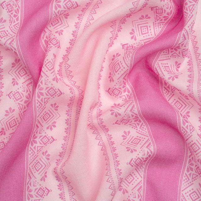 Mood Exclusive Pink Feel the Vibe Cotton Crepe