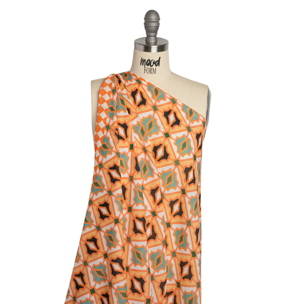 Mood Exclusive Through the Courtyard Cotton Crepe Drape