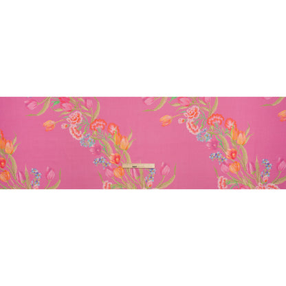 Mood Exclusive Pink Stitch by Stitch Linen and Cotton Woven Full