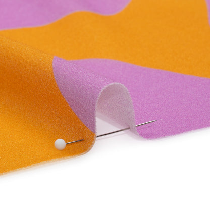 Mood Exclusive Orange Gumdrop Pinwheels Cotton Crepe Detail
