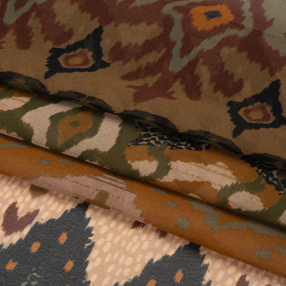 Mood Exclusive Ochre Land and Sky Viscose Chiffon Full