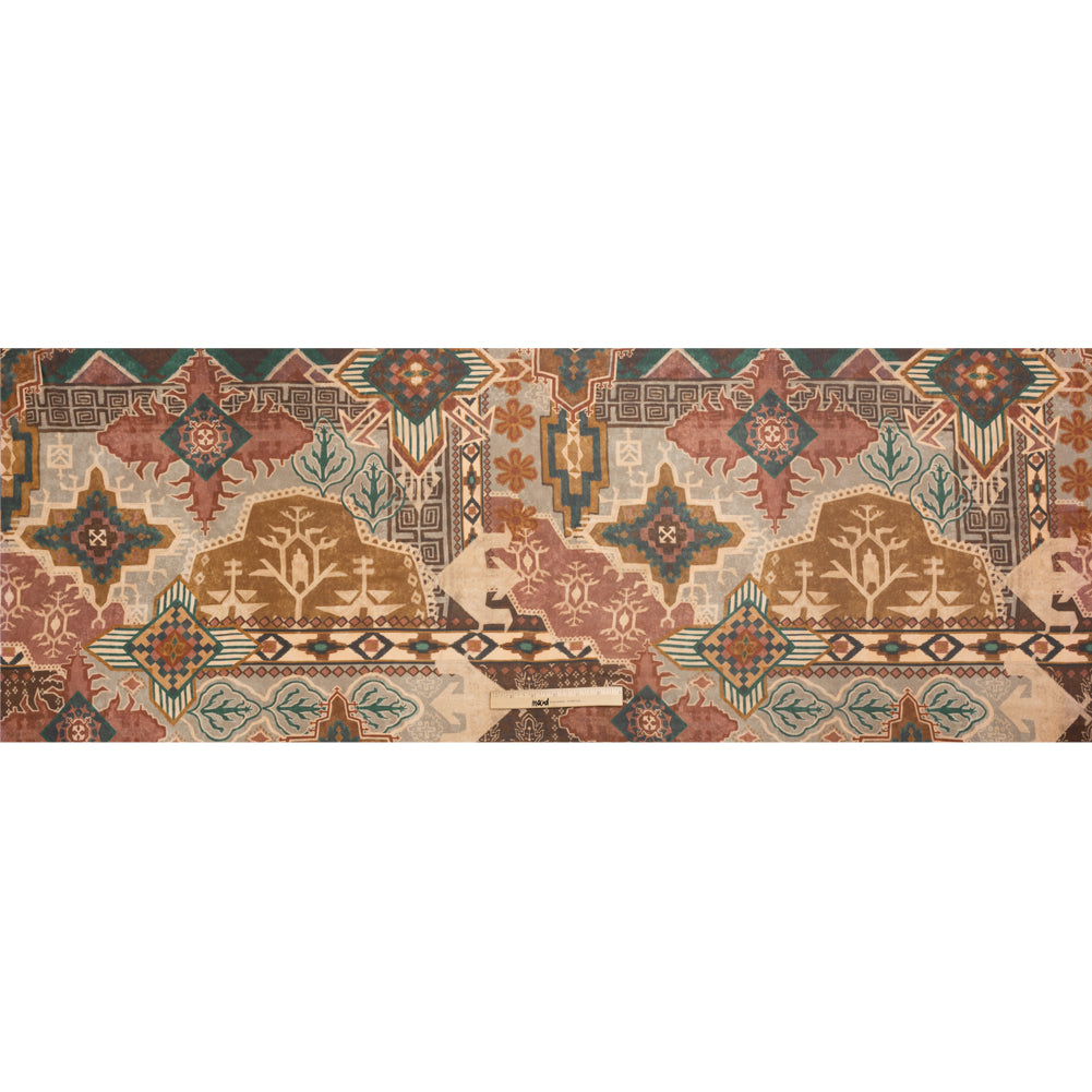 Mood Exclusive Beige Pathway Prowler Viscose Chiffon Drape