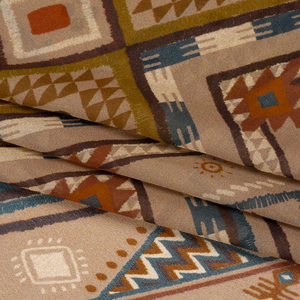 Mood Exclusive Taupe Anything But Deserted Viscose Chiffon Full