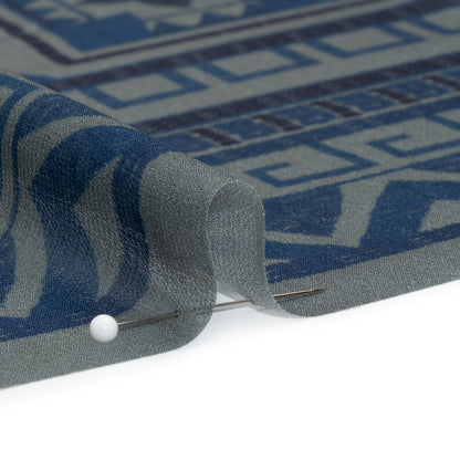 Mood Exclusive Steel Awaiting Eruption Viscose Chiffon Panel Folded