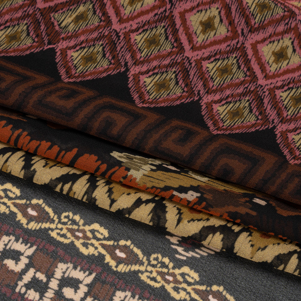Mood Exclusive Rust Style Central Viscose Chiffon Full