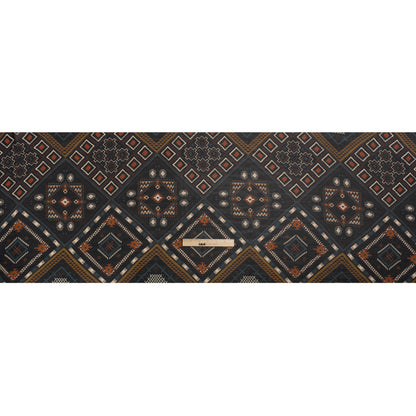 Mood Exclusive Black Anything But Deserted Viscose Chiffon Drape
