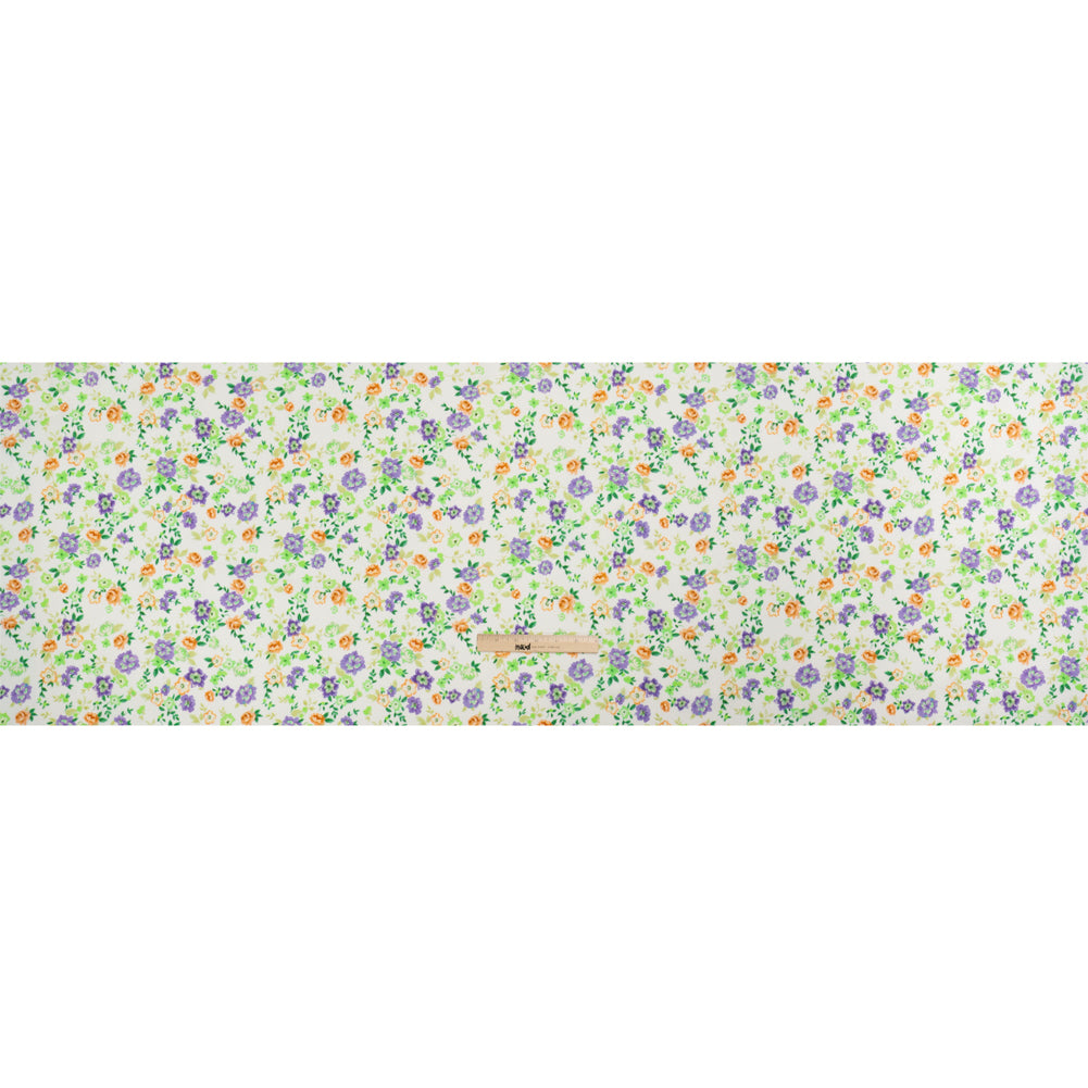 Mood Exclusive White Inch by Inch Stretch Cotton Poplin Full