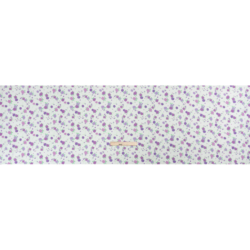 Mood Exclusive White Little Romantic Stretch Cotton Poplin Full