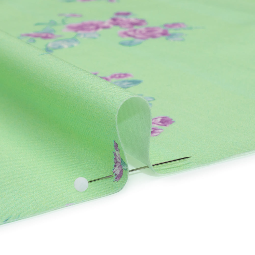 Mood Exclusive Mint Moment Stretch Cotton Poplin Detail