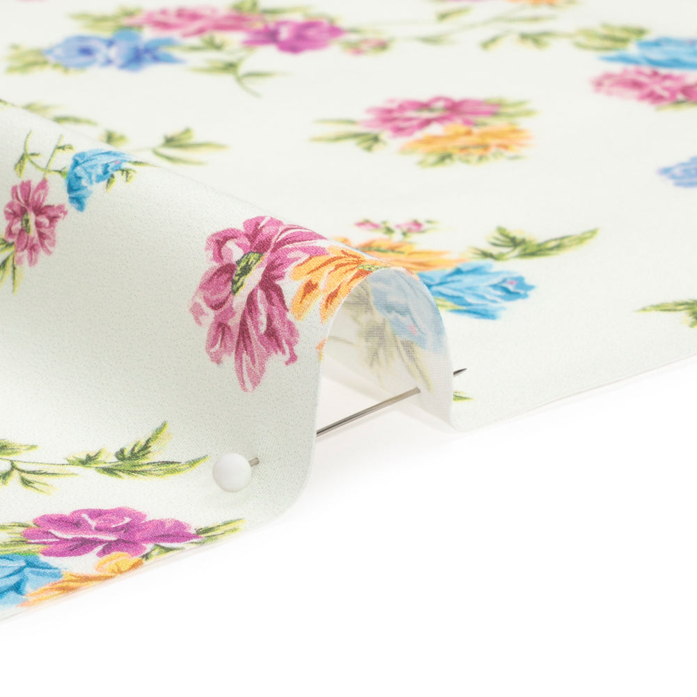 Mood Exclusive Off White Aromatic Enchantments Stretch Cotton Poplin Detail