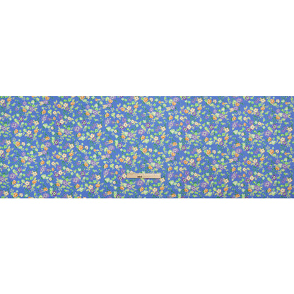 Mood Exclusive Blue Inch by Inch Stretch Cotton Poplin Full