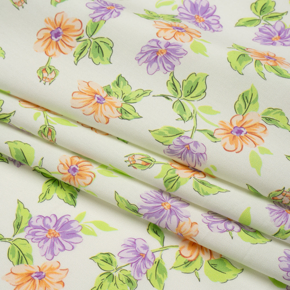 Mood Exclusive Dewy Dreams Stretch Cotton Poplin Folded