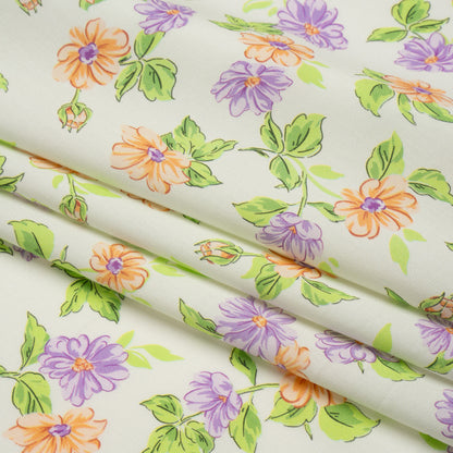 Mood Exclusive Dewy Dreams Stretch Cotton Poplin Folded