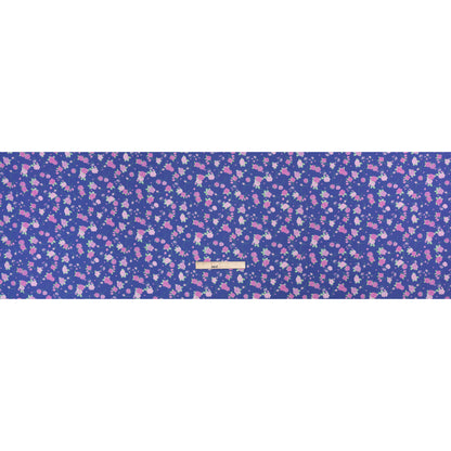 Mood Exclusive Blue Little Romantic Stretch Cotton Poplin Full