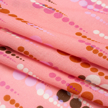 Mood Exclusive Pink Rain on Me Cotton Crepe Folded