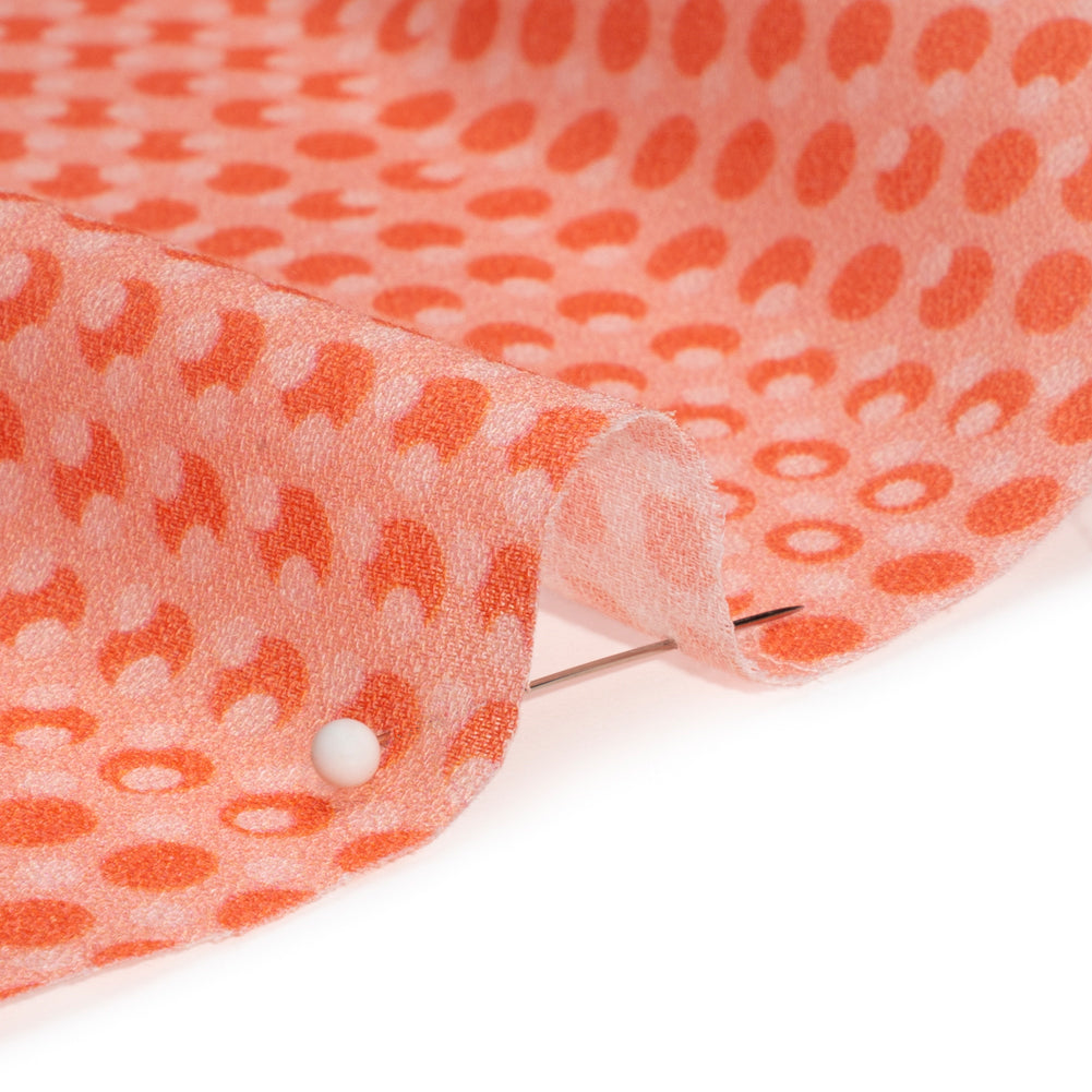 Mood Exclusive Pink Molecular Madness Cotton Crepe Detail