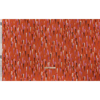 Mood Exclusive Orange Rain on Me Cotton Crepe - Full