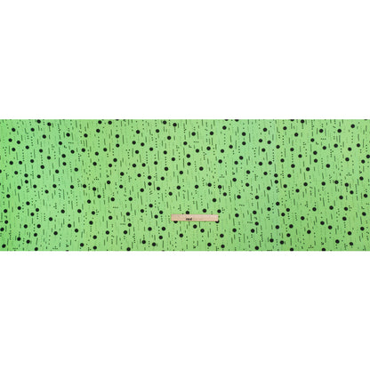 Mood Exclusive Mint Dot-Dash Decode Cotton Crepe Full