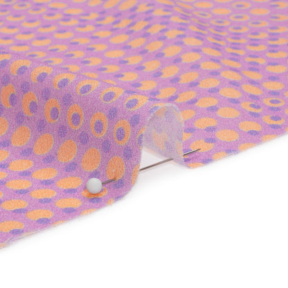 Mood Exclusive Purple Molecular Madness Cotton Crepe Detail