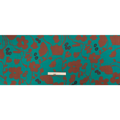 Mood Exclusive Teal Oliva Indulgence Viscose Woven Drape