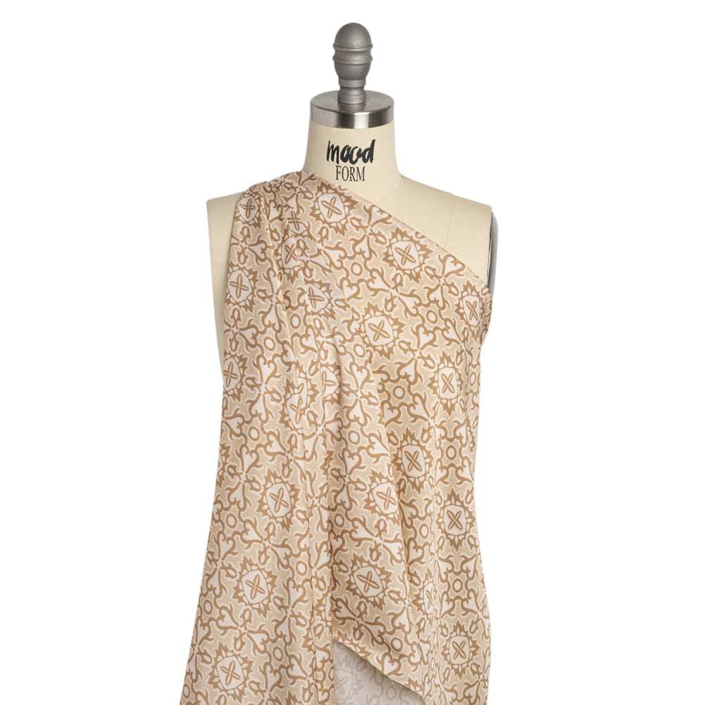 Mood Exclusive Heart's Content Striped Viscose Dobby Detail