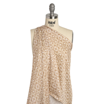 Mood Exclusive Heart's Content Striped Viscose Dobby Detail