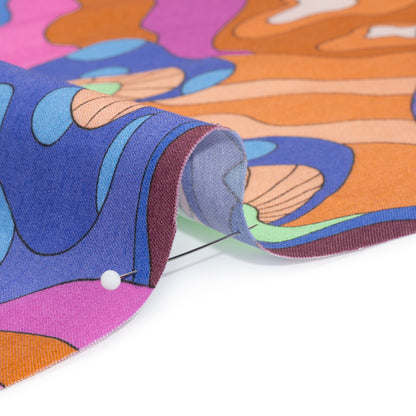 Mood Exclusive Over the Moon Stretch Viscose and Polyamide Twill Folded