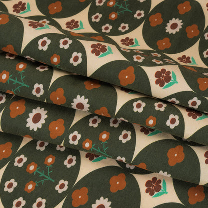 Mood Exclusive Polka Dot Lawn Stretch Viscose and Polyamide Twill Full