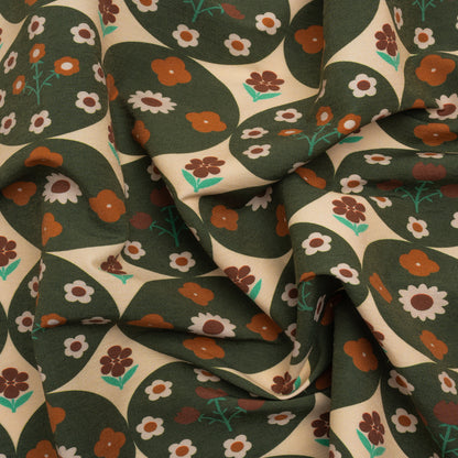 Mood Exclusive Polka Dot Lawn Stretch Viscose and Polyamide Twill