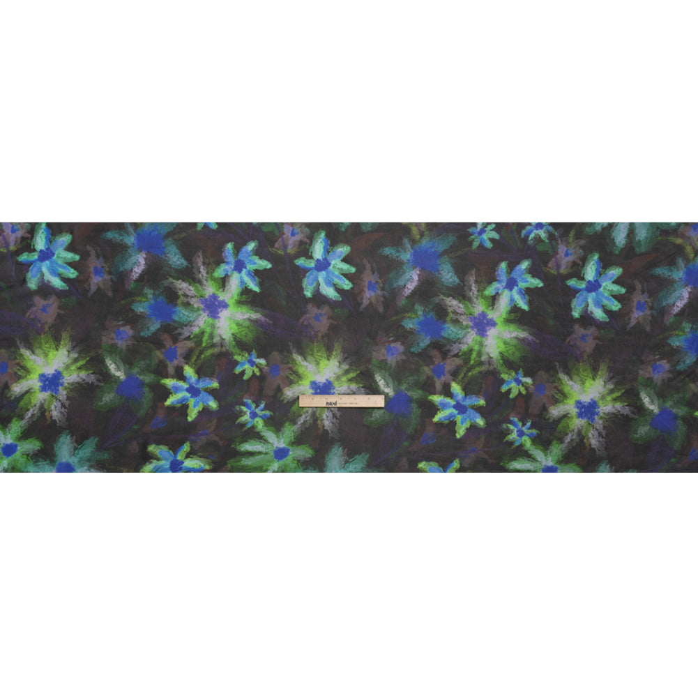 Mood Exclusive Through the Dark Viscose Chiffon Drape