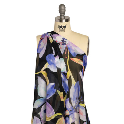 Mood Exclusive Blue Orchid Overture Viscose Chiffon Detail