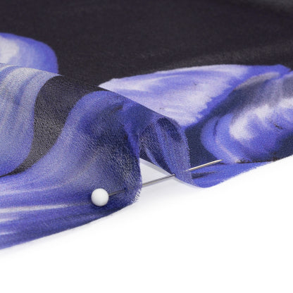 Mood Exclusive Purple Blooming Brilliance Viscose Chiffon Folded