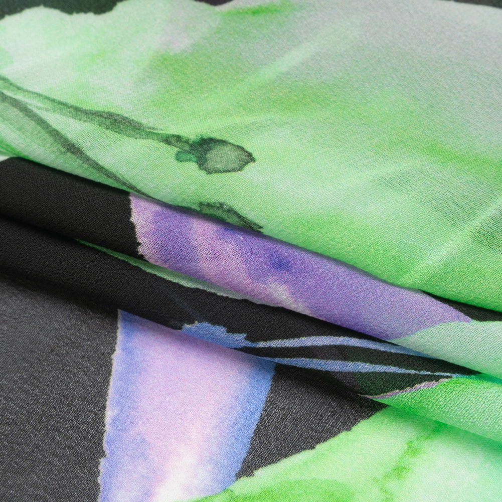 Mood Exclusive Green Orchid Overture Viscose Chiffon Full