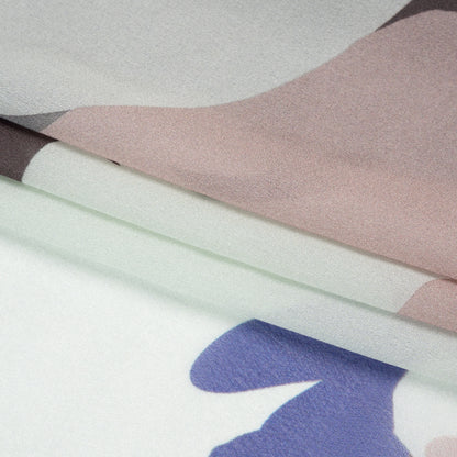 Mood Exclusive Taupe Garden Giants Viscose Chiffon Full