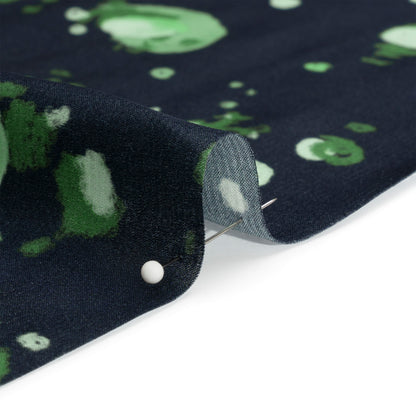 Mood Exclusive Green Murph's Hope Striped Viscose Dobby Folded
