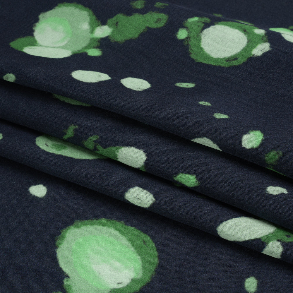 Mood Exclusive Green Murph's Hope Striped Viscose Dobby Full