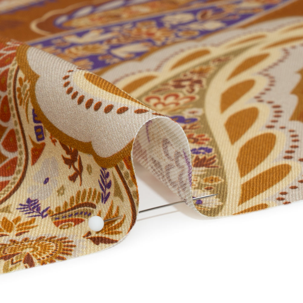 Mood Exclusive Brown Sugar Plum Viscose Twill Folded