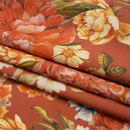 Mood Exclusive Petal Plucking Stretch Cotton Poplin Folded
